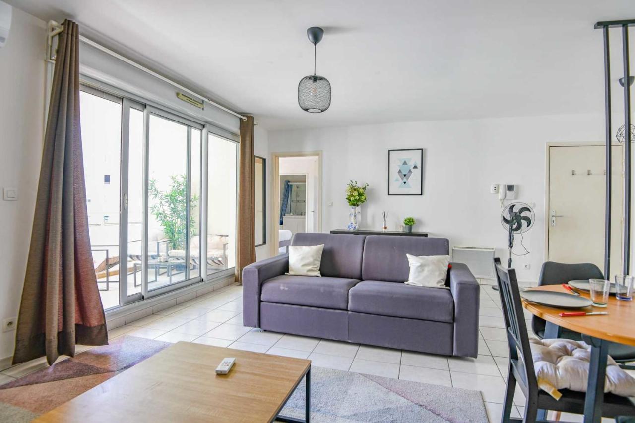Appart 1 Ch Balcon Proche Saint-Charles Et Metro Apartment Marseille Bagian luar foto