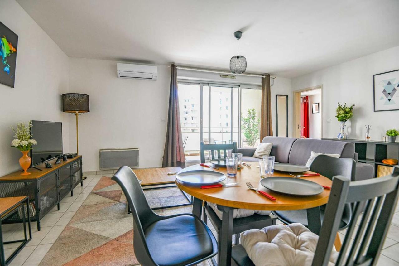 Appart 1 Ch Balcon Proche Saint-Charles Et Metro Apartment Marseille Bagian luar foto